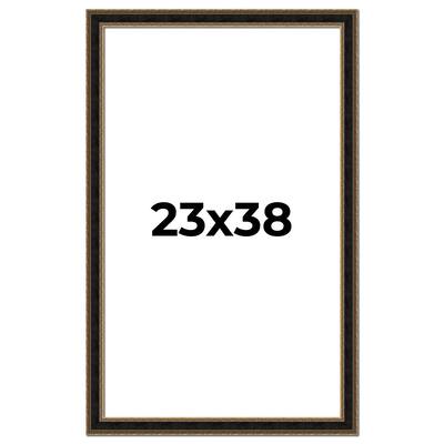 23x38 Frame Gold Antique Vintage Sold Wood Picture Frame | 1.75 Inch