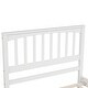 preview thumbnail 13 of 16, Classic Wood Platform Bed with Headboard and Footboard - Twin Size, Durable Construction