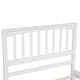 preview thumbnail 13 of 16, Wood Platform Bed with Headboard & Footboard - Twin Size, Durable Design