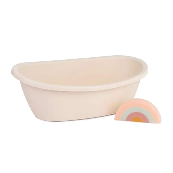 slide 2 of 3, Miniland Bathtub and Rainbow Sponge Set - Beige Beige - Assembled - Kids