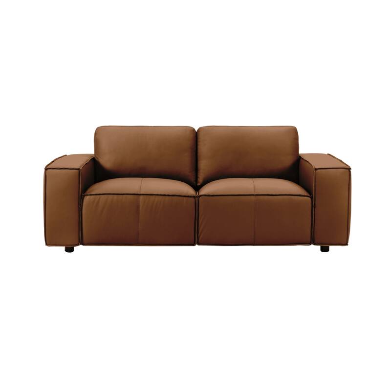 Clayton Top Grain Genuine Leather Loveseat, Sofa, or Living Room Set