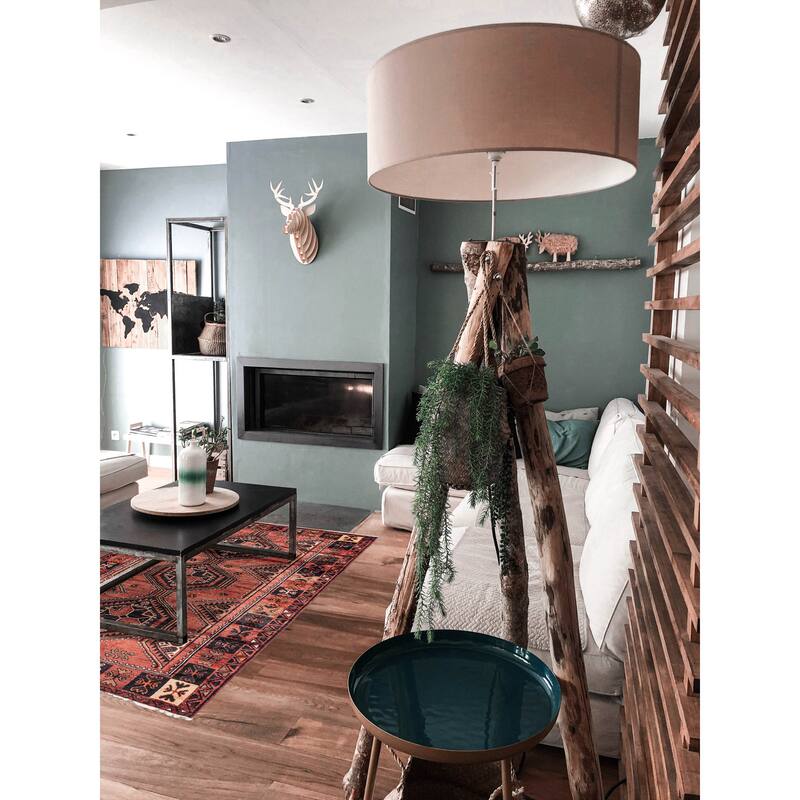 ECARPETGALLERY Hand-knotted Melis Vintage Dark Copper Wool Rug - 5'9 x 7'11