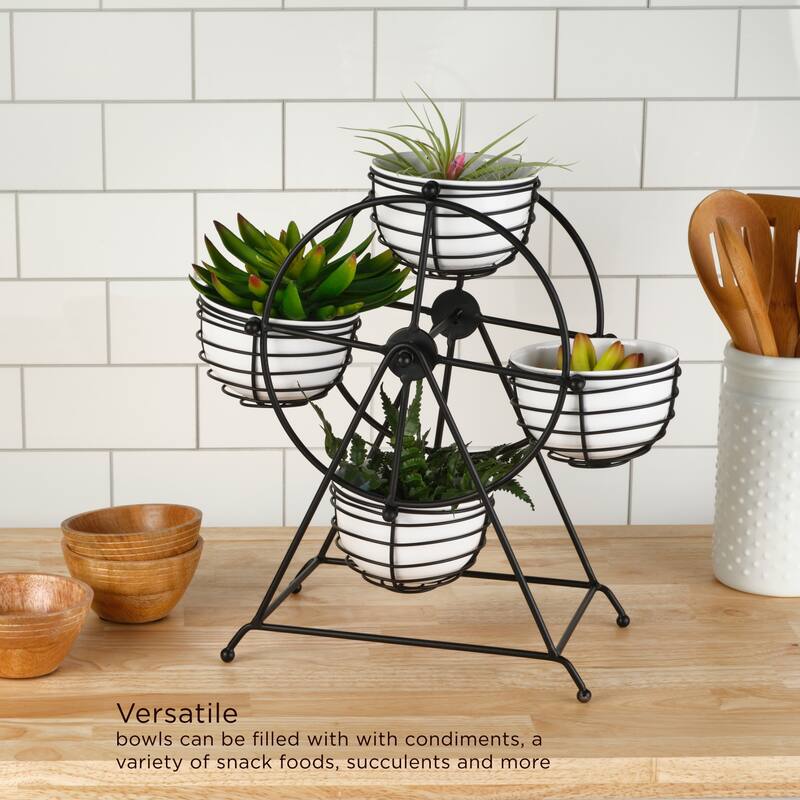 Gourmet Basics by Mikasa Rotating Entertaining Caddy