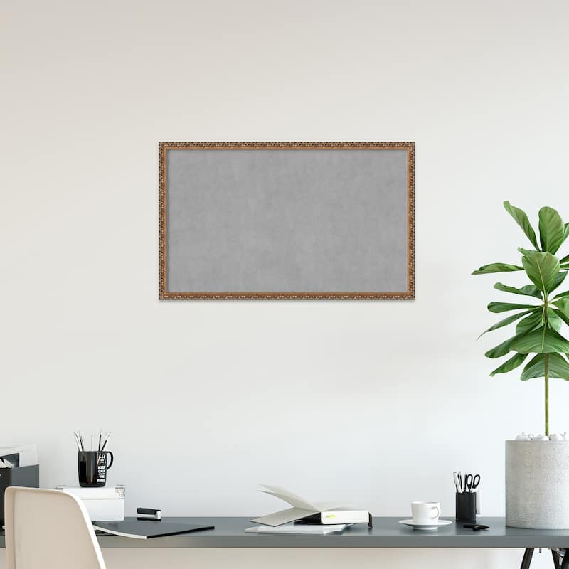 Amanti Art Antique Bronze Framed Magnetic Board