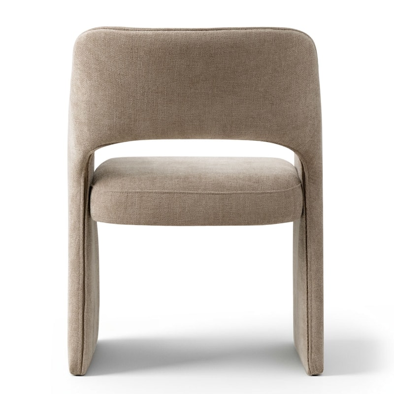 Upholstered Fabric Dining Armchair (Set of 2)