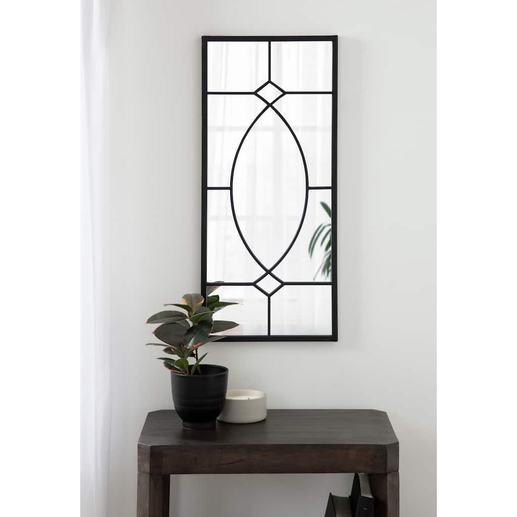 Kate and Laurel Bakersfield Metal Framed Mirror