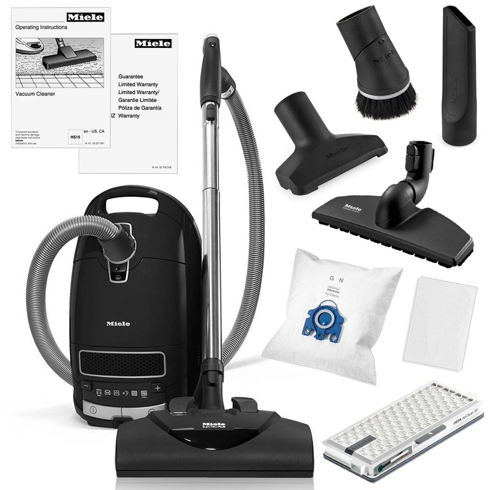 Miele Complete C3 Kona Canister Vacuum Cleaner SEB228 Powerhead Parquet  Floor Brush More Bed Bath  Beyond 13291150