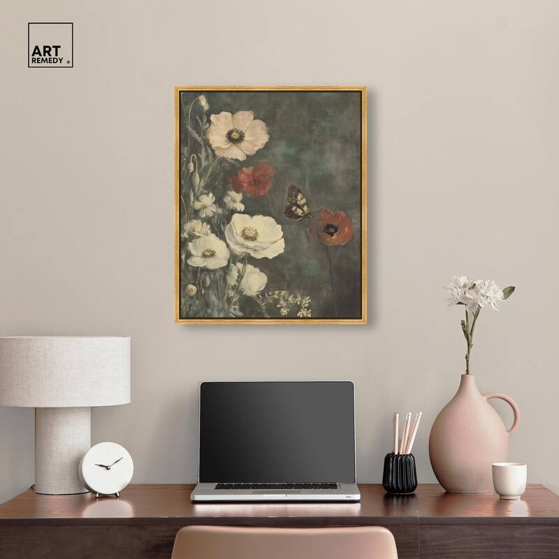 Vintage Botanicals I Canvas by Art Remedy