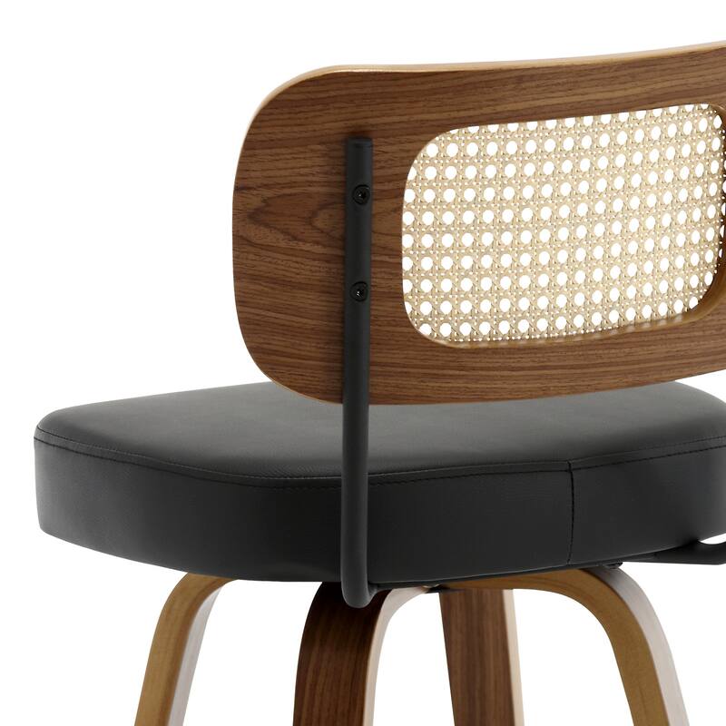 26"/29" Swivel Bar Stools/ Counter Stools with Bentwood Legs