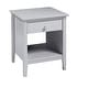 preview thumbnail 14 of 14, Taylor & Olive Snowberry 1-drawer Pine Wood Nightstand