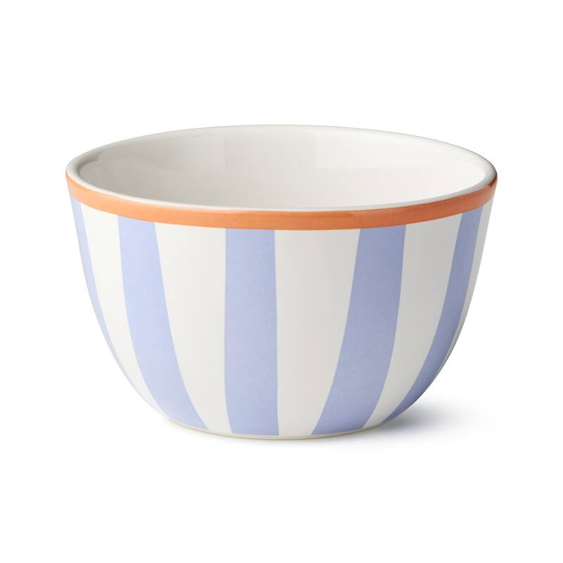 Certified International Menagerie 5.25" Ice Cream/Dessert Bowls, Set of 4 Assorted Designs - 5.25"L x 5.25"W x 3.00"H