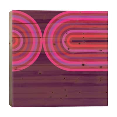 Flow Hot III Print On Wood by Greg Mably - Multi-Color