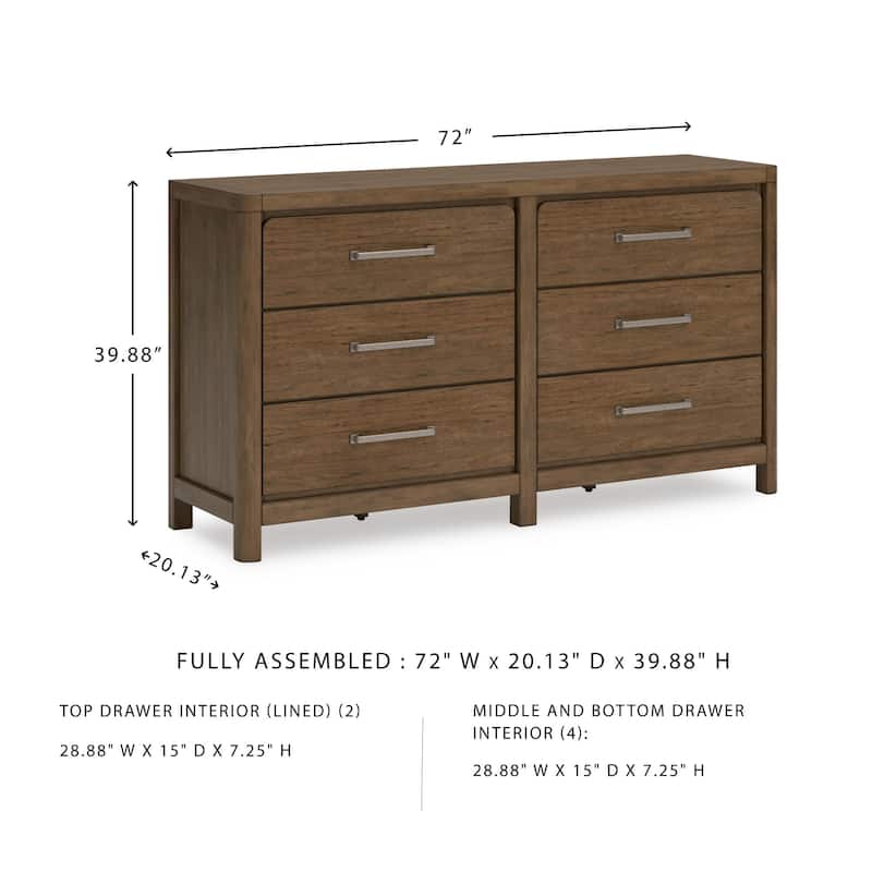 Signature Design by Ashley Cabalynn Light Brown Dresser