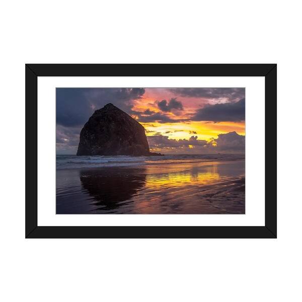 slide 2 of 15, iCanvas "Cannon Beach Sunset" by Tim Oldford