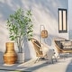 preview thumbnail 3 of 17, 6 FT Artificial Eucalyptus Tree with Round Leaves,Realistic Fake Indoor Outdoor Plant in White Pot