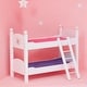 preview thumbnail 3 of 5, Olivia's Little World - Little Princess 18" Doll Double Bunk Bed