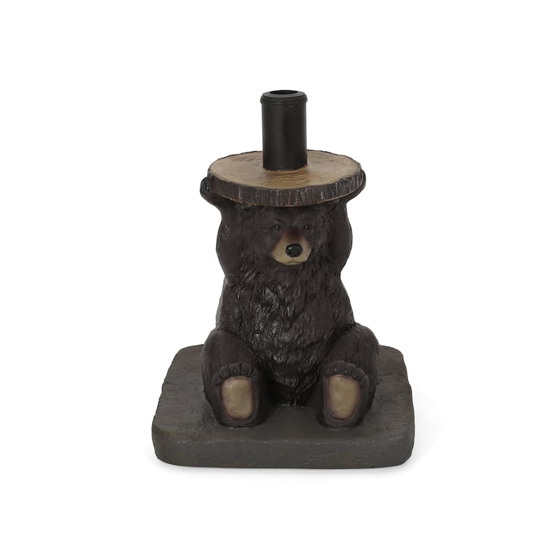 Roomfitters Rabbit/Bear/Elephant Umbrella Base, Decorative Heavy-Duty Patio Stand