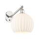 Option White Venetian / Polished Nickel