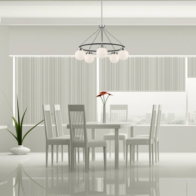 Elle 5 Light Chandelier - 28