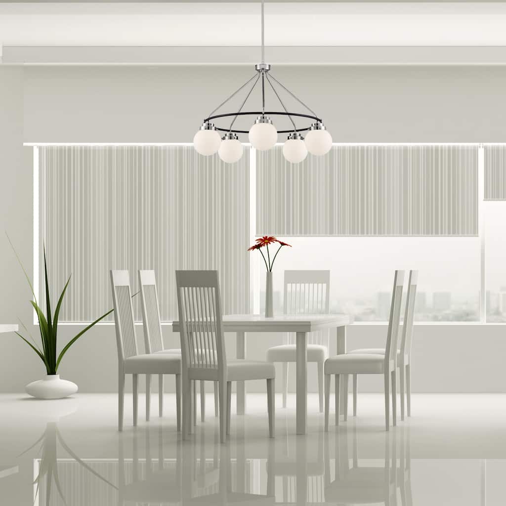 Elle 5 Light Chandelier - 28