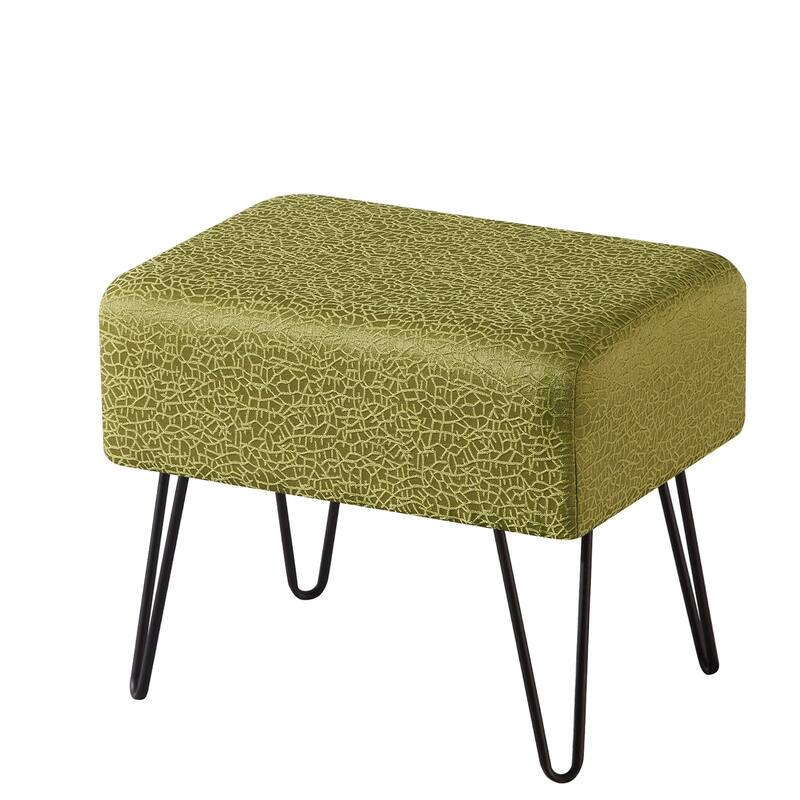 Serenta Jacquard Retro Ottoman