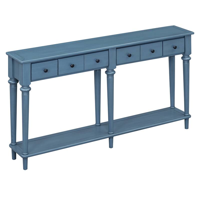 Entryway Table with 4 Drawers
