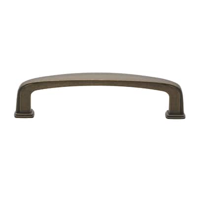 GlideRite 3.75-inch CC Antique Brass Deco Cabinet Pulls (Pack of 25)