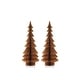 preview thumbnail 2 of 11, Miriam 24" Paper Decorative Davos Trees, Set of 2