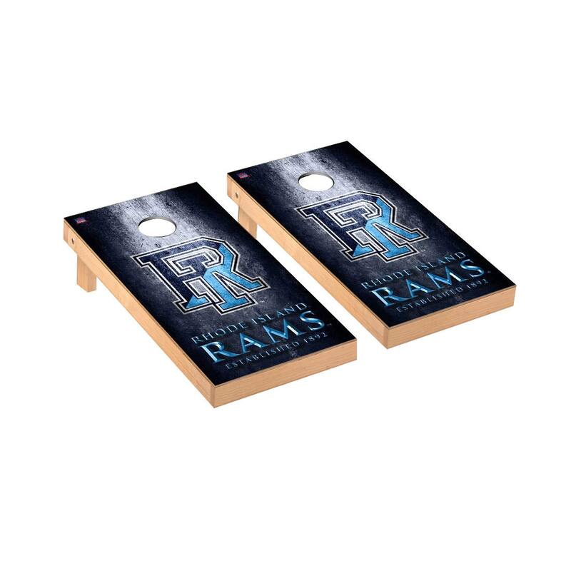 Rhode Island Rams Museum Cornhole Board Set