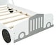 preview thumbnail 20 of 58, Plywood Car Shaped Platform Bed Frame with 4 Wheels