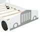 preview thumbnail 10 of 8, Twin Size Car-Shaped Platform Bed with Wheels ,Unique Vehicle Design, High-Quality Plywood and MDF Construction