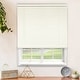 preview thumbnail 2 of 3, Chicology Light Filtering Cordless Vinyl Mini Window Blinds - 1" Slats - Alabaster 48" Height Sizes