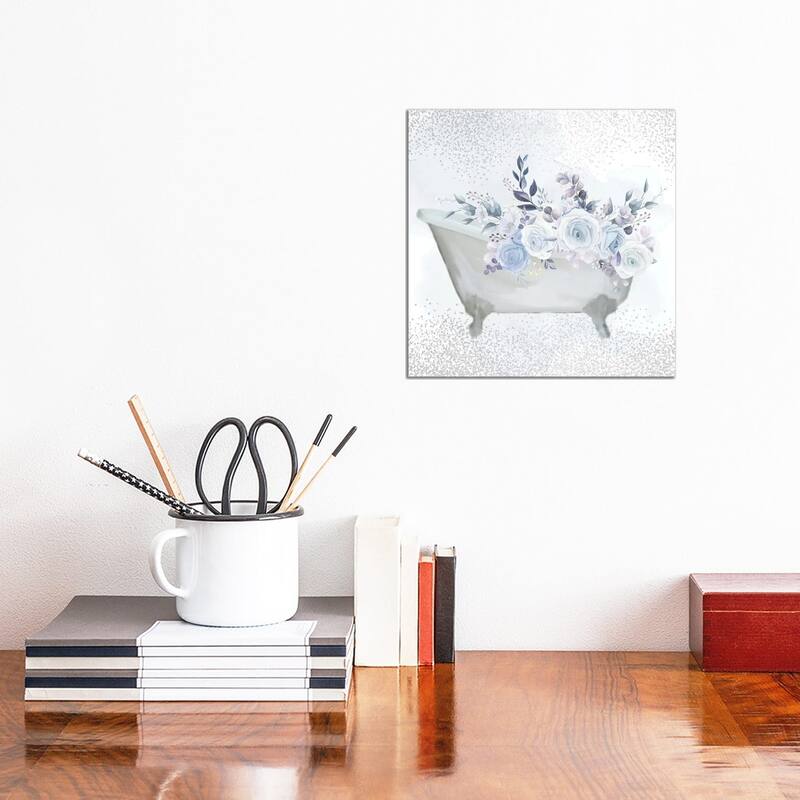 iCanvas "Wash Soak Relax II" by Kimberly Allen Canvas Print - 12x12x0.75