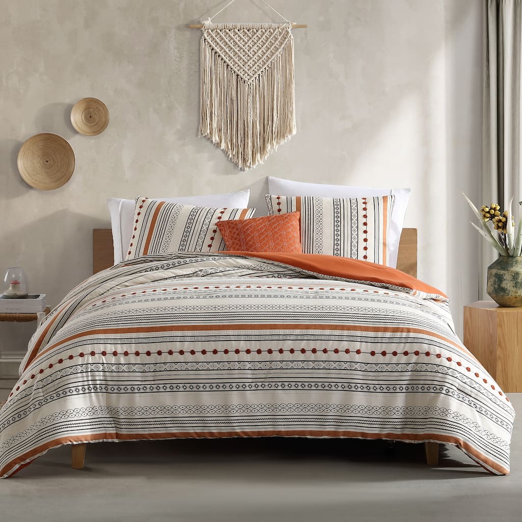 Modern Threads Layne 4-Piece Printed Comforter Set