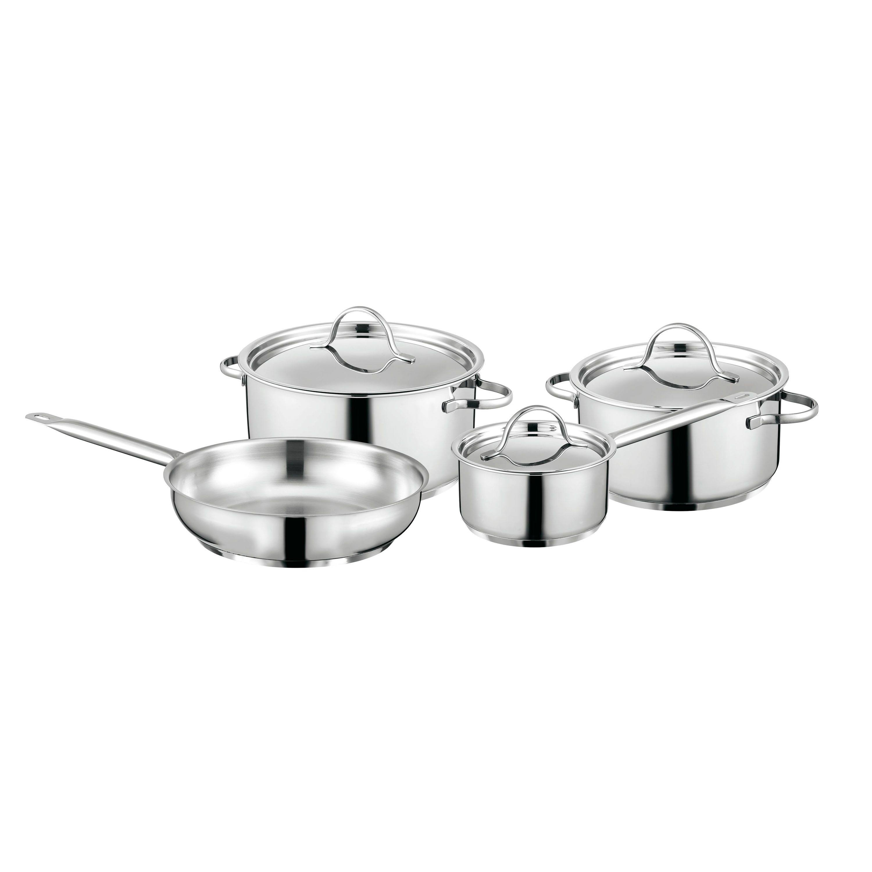 MasterChef MC3015 10 Pieces Champions Pasta, Soup & Stew Pot Set Gray
