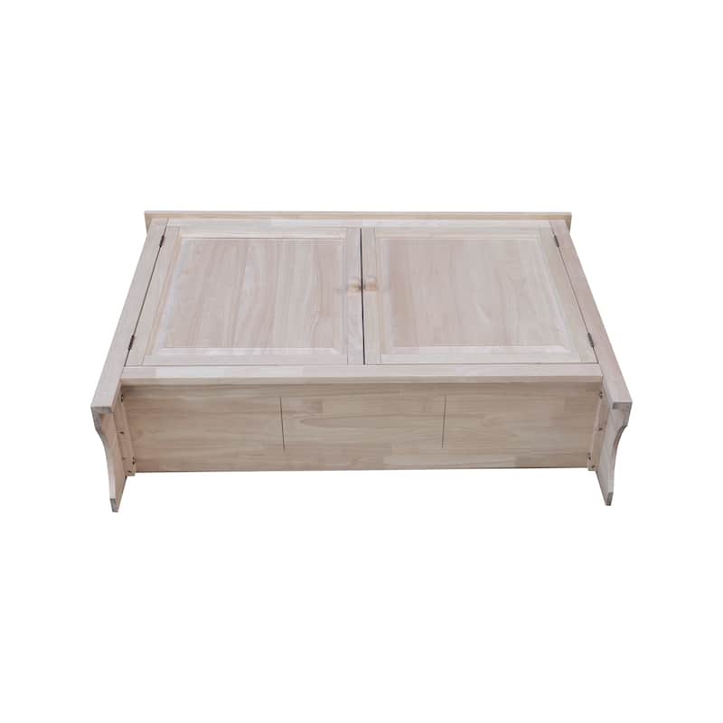 Solid Wood Storage Cabinet Cupboard