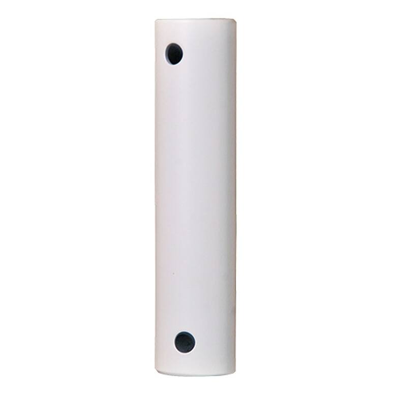 12-inch Downrod - Antique Brass - 12 Inches - Matte White