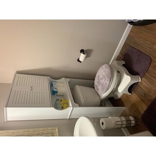 RiverRidge Home Ellsworth Spacesaver Cabinet Hutch