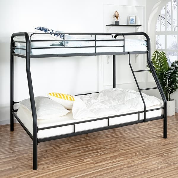 slide 2 of 17, Hollywood Metal Bunk Bed Black