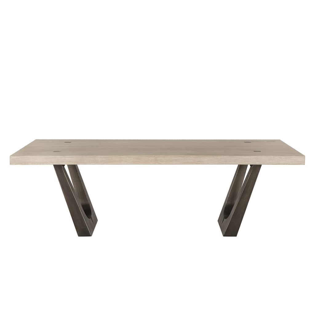 Classic Home Kelso 94" Reclaimed Wood Dining Table in Brown