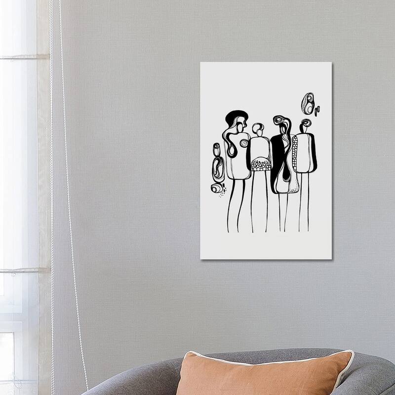 iCanvas "Pod People IV" by Soul Curry Art & Illustrations Canvas Print - 26x18x1.5
