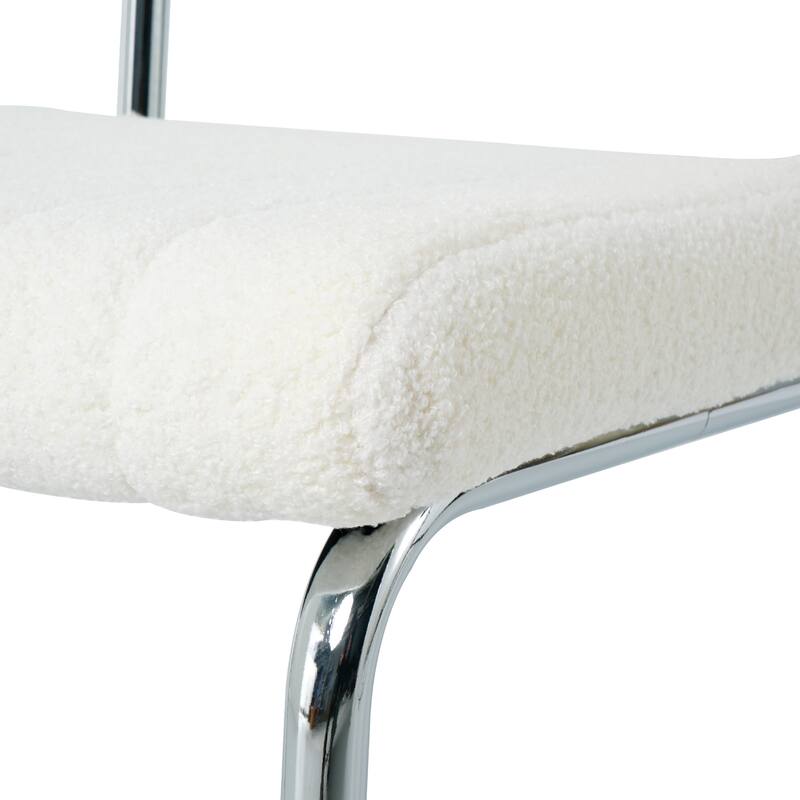 Modern Dining Chair with Metal Legs (Set Of 4)