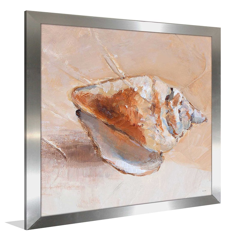 "Copper Sea Shell (Square)" Print on Acrylic