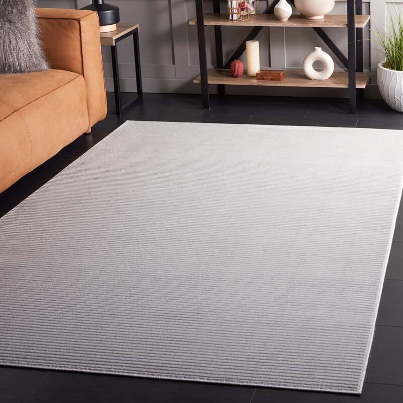 SAFAVIEH Saylor Lazzat Modern Geometric Rug - 6'3" Square - Grey