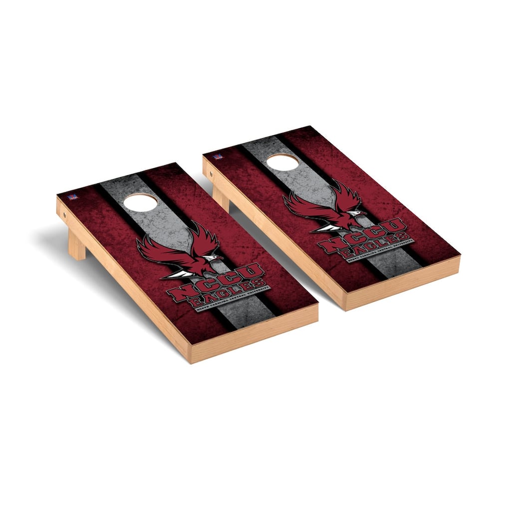 North Carolina Central Eagles Vintage Cornhole Board Set