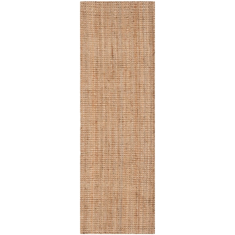 SAFAVIEH Handmade Natural Fiber Leyla Jute Rug - 2'3" x 19' Runner - Natural