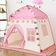 preview thumbnail 2 of 5, Play Tent for Kids Flower Castle Kids Tent Princess Castle Tent