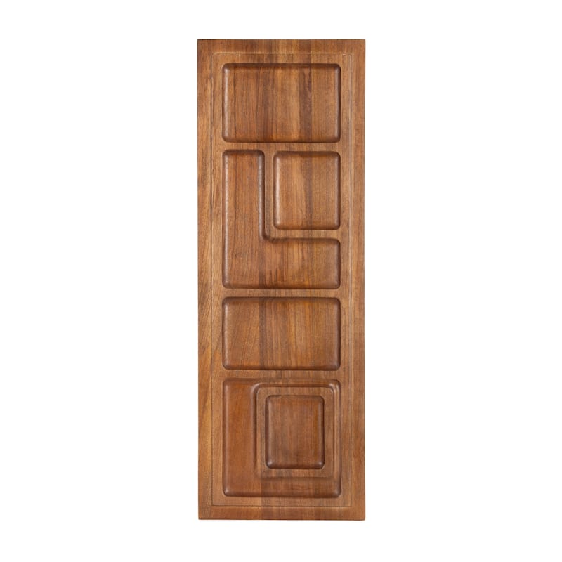 Kate and Laurel Yuvan Wood Carved Art Plaque