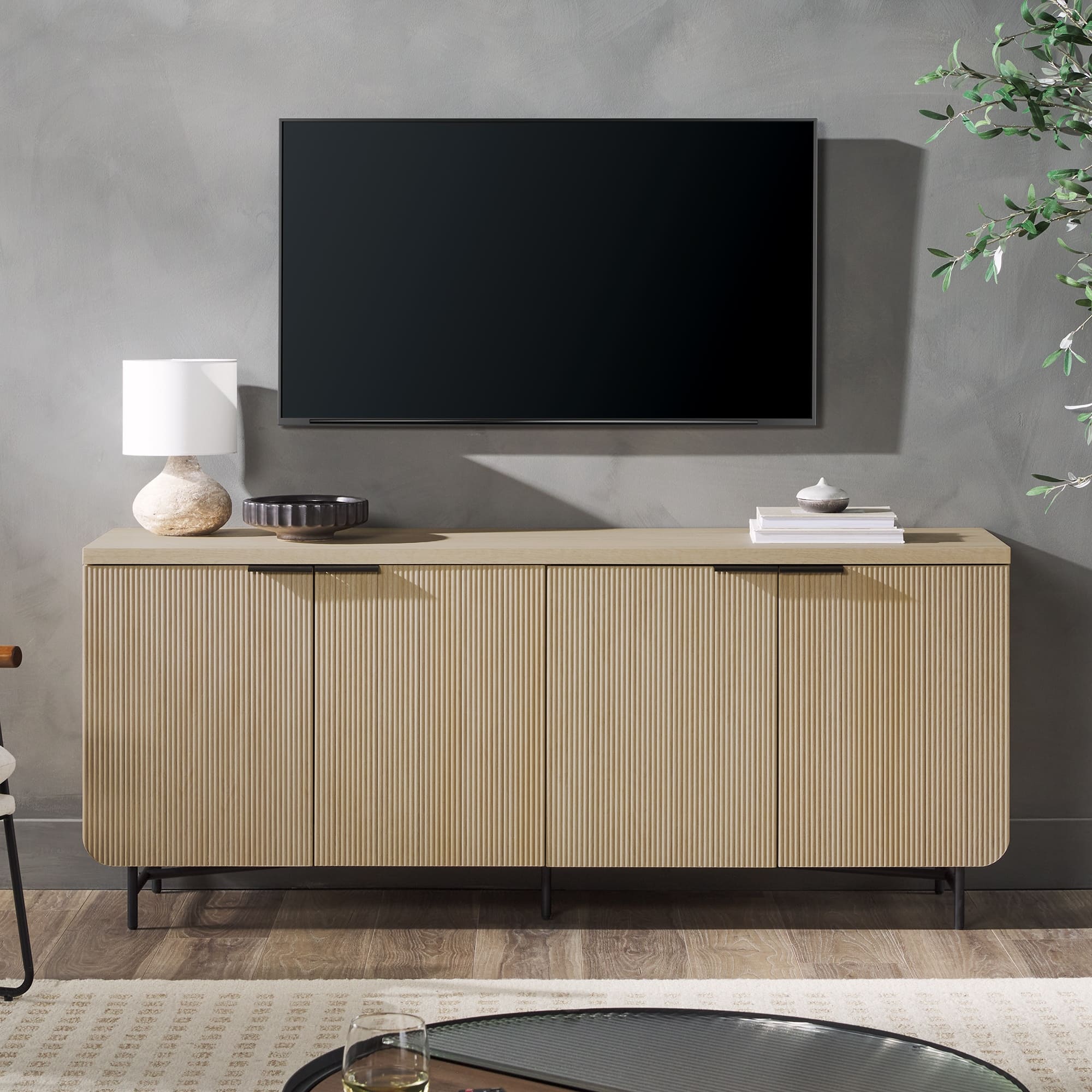 Option Coastal Oak/Black
