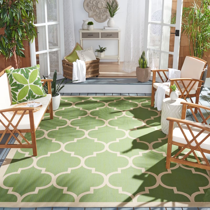 SAFAVIEH Courtyard Kathy Indoor/ Outdoor Waterproof Patio Backyard Rug